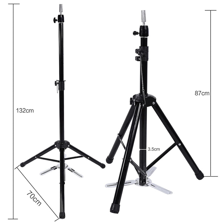 Verstellbare Friseur Training Mannequin Manikin Kopf Stativ Stand Manikin Perücke Puppen Halter, Rob