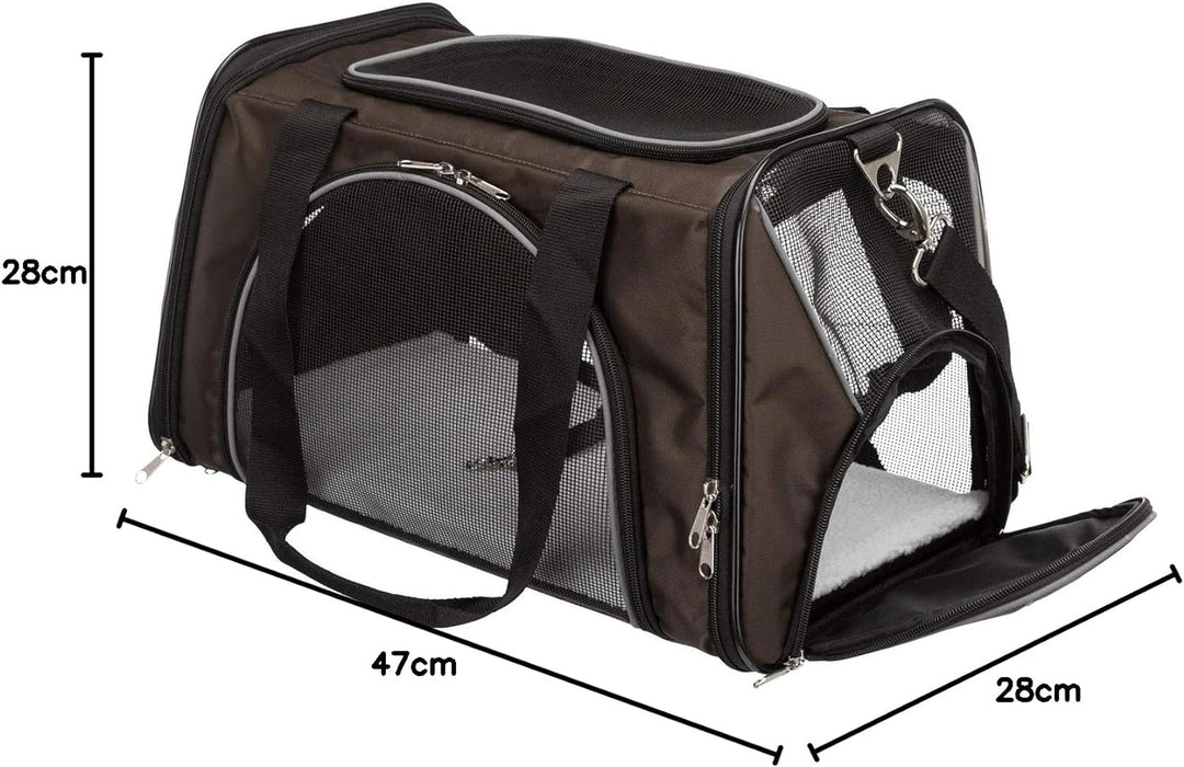 TRIXIE 28847 Tasche Joe, 28 × 28 × 47 cm, braun