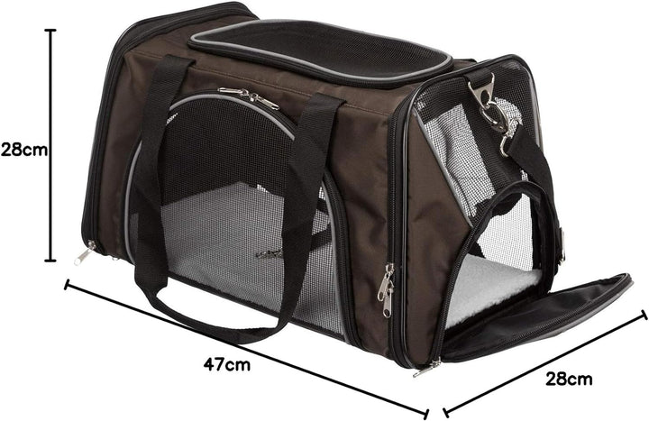 TRIXIE 28847 Tasche Joe, 28 × 28 × 47 cm, braun