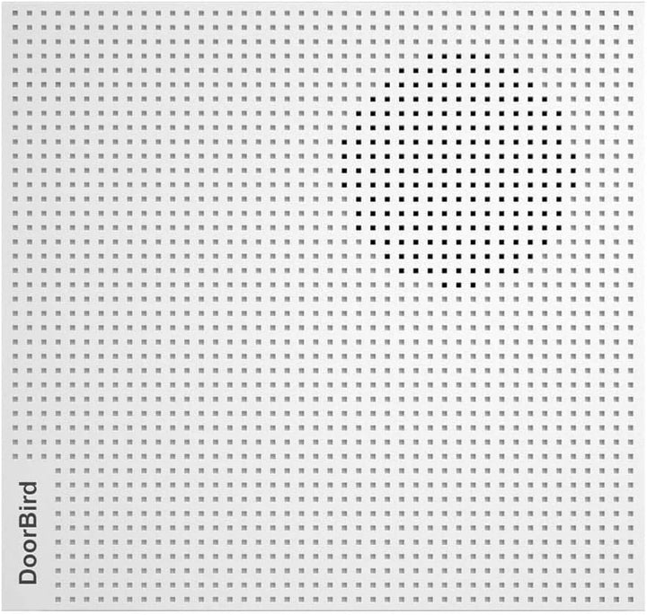 Aufputz Gehäuse für DoorBird D2101V V4A Edelstahl IP Video Türsprechanlage