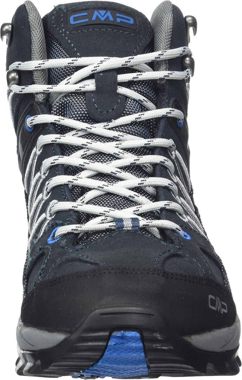 CMP Herren Rigel Mid Shoe Wp Trekking-& Wanderstiefel 40 EU B Blue Cemento, 40 EU B Blue Cemento