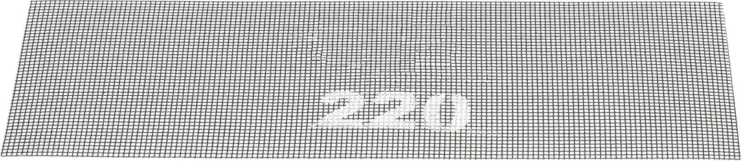 KOTARBAU® 50er Set Schleifgitter für Rigipsschleifer zum Schleifen von Trockenbau 220 220 50, 220 50