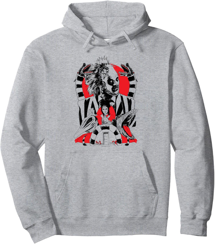 Beetlejuice Collage Pullover Hoodie