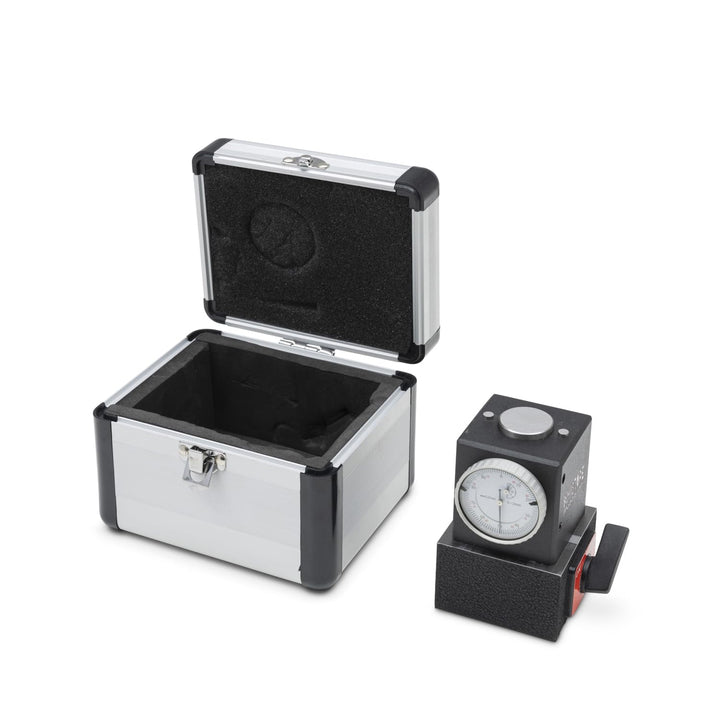 Messuhr 100 mm MIT KOMPARATOR, Präzisionsmessuhr mit 0,01 mm Ablesung, Messuhr mit Magnetfuss (Höhe