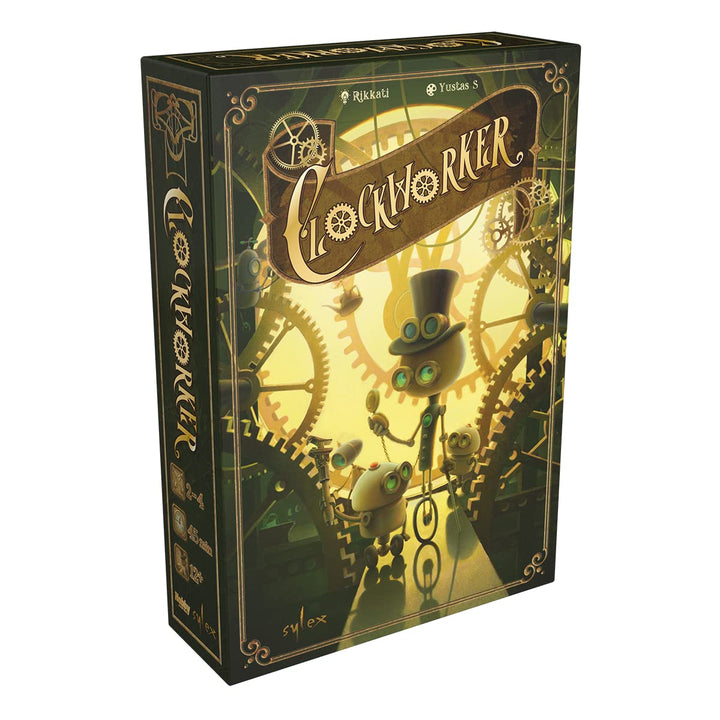 Sylex Edition | Clockworker | Kennerspiel | Strategiespiel | 2-4 Spieler | Ab 12+ Jahren | 45 Minute