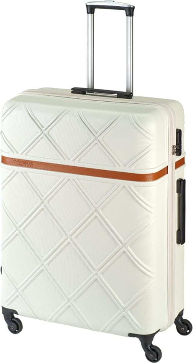 Princess Traveller Whistler, Reisekoffer, Weiss, Gross, Stilvoller Koffer, Robustes ABS-Material, Kr