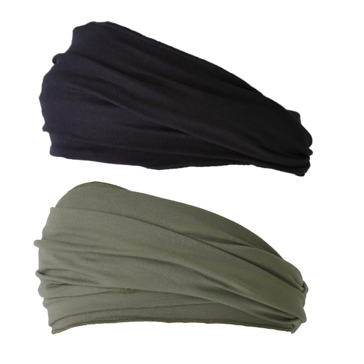 Dünnes Lauf Stirnband Sport Haarband Herren, Bandana Damen Sommer Japanische Mode Lang, Loop Tuch Zu