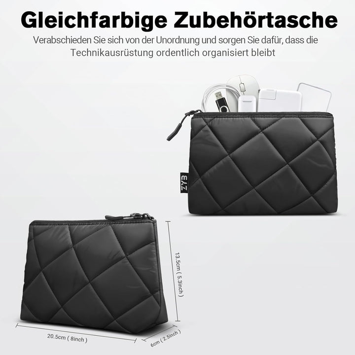 ZYB 13.3 Zoll Puffy Laptop Hülle MacBook Tasche für MacBook Air 13 M3 M2 M1 2024-2010, MacBook Pro 1