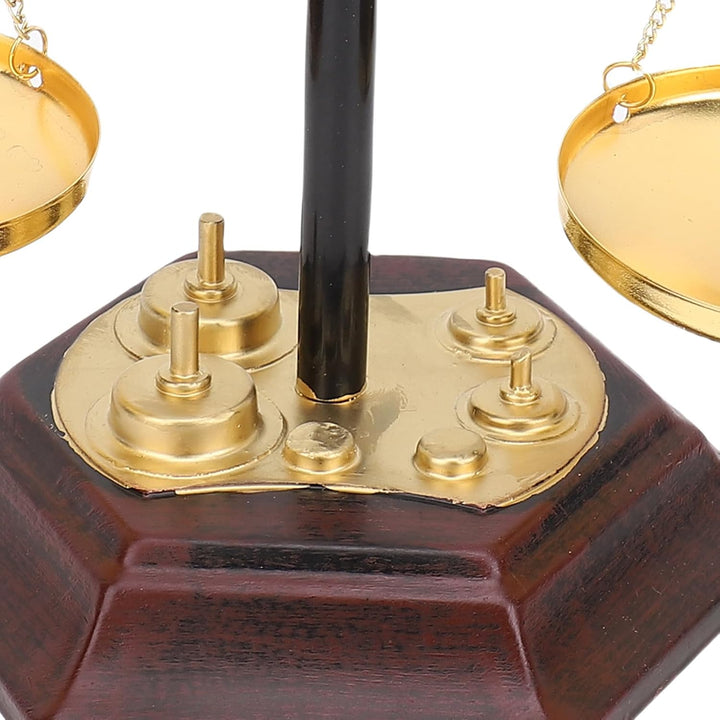Vintage Waage Ornament, Retro Design Eisen Dekoration für Wohnzimmer Büro