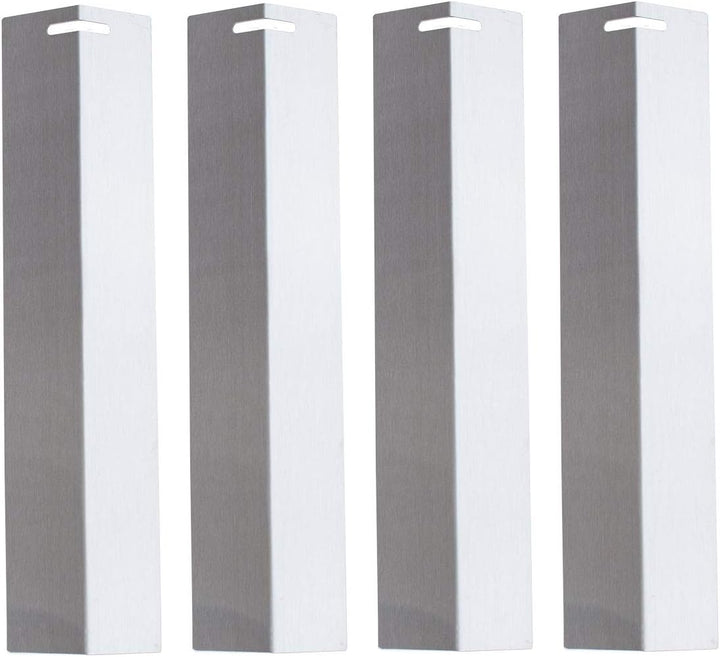 TAINO Basic Set Brennerabdeckung Edelstahl Tropfschutz Flammenverteiler (Basic 4er Set), BASIC 4er S