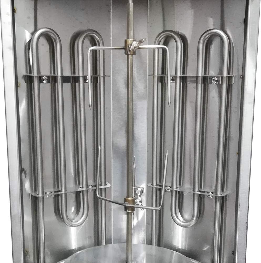 3KW Elektrische Grill Machine Gyrosmaschine Edelstahl Doner Kebab Elektro Dönergrill Dönermaschine B