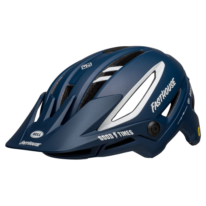 BELL Herren Sixer MIPS Helm M Mt/Gls Blue/White Fasthouse, M Mt/Gls Blue/White Fasthouse