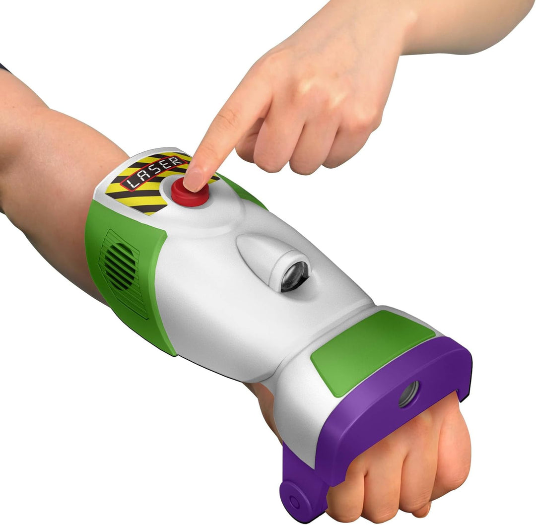 Mattel Disney Pixar Toy Story 5 Rollenspiel Space Ranger Laser-Panzerhandschuh, Handgelenksstarter u