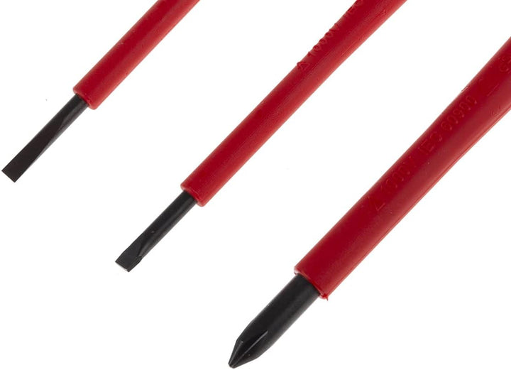 Bahco Ergo Elektriker Schraubendreher-Set 5teilig Schlitz, Kreuzschlitz Phillips