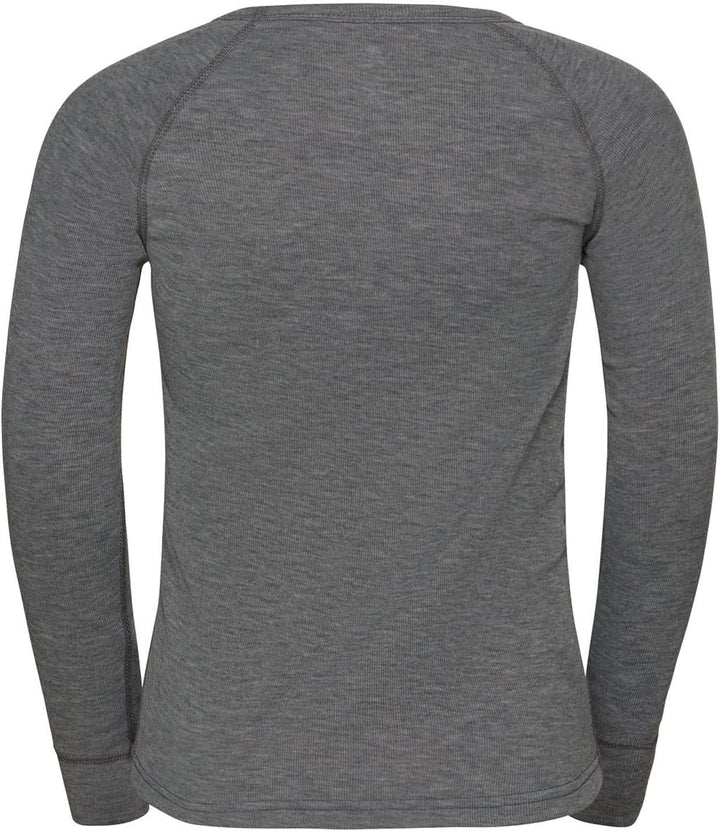 Odlo Damen Berra_542511 Mid Layer mit Reissverschluss (1er Pack) 80 Odlo Steel Grey Melange, 80 Odlo