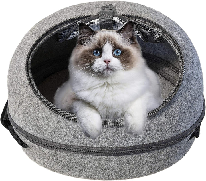 Doc & Phoebe's Sleep & Go 3-in-1-Tragetasche für Haustiere, Mehrfarbig