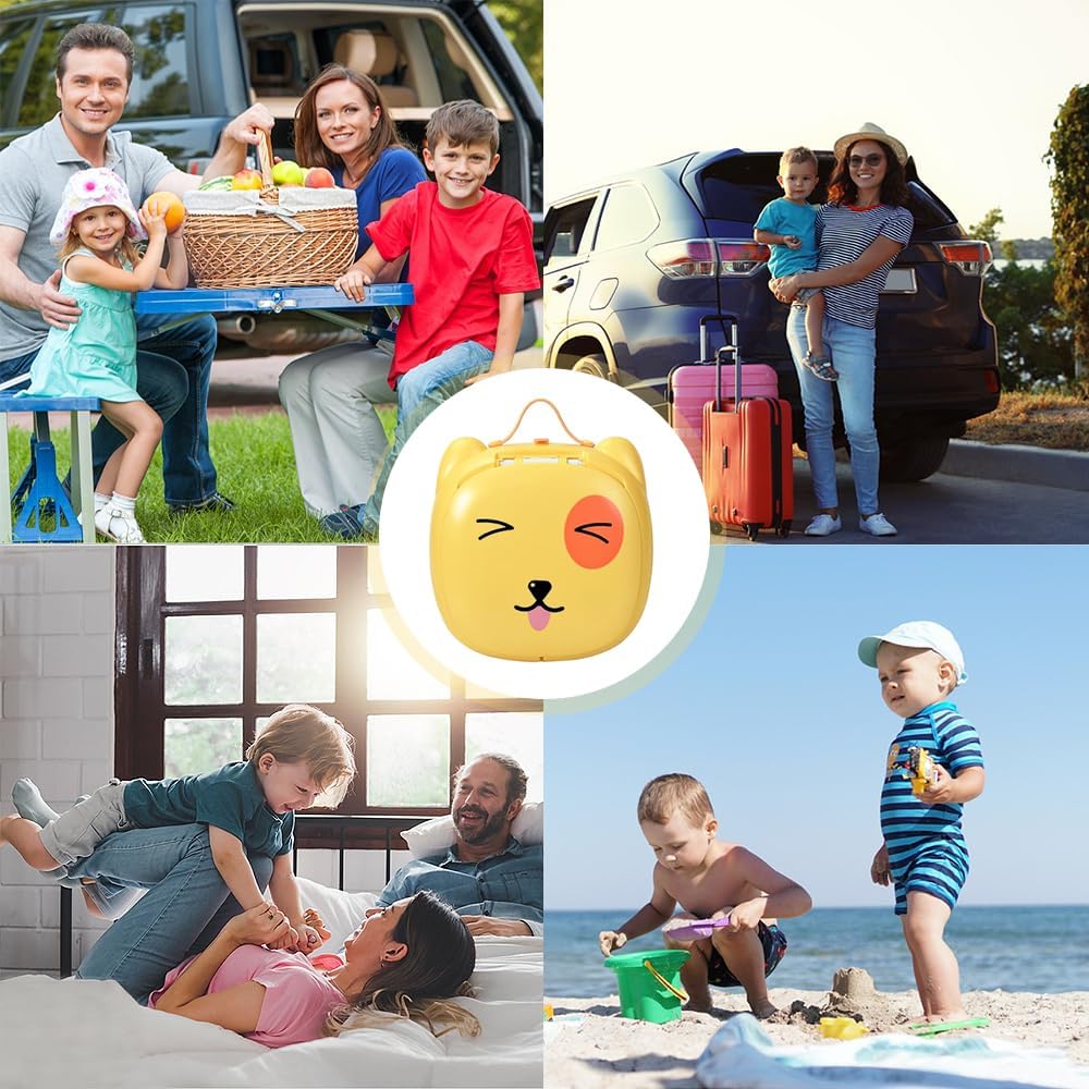 Klapptoilette für Kinder,Kindertoilette Tragbar,Kinder Reise Töpfchen,Töpfchen Faltbar,Tragbare Baby