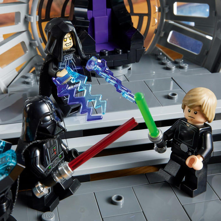 LEGO 75352 Star Wars Thronsaal des Imperators – Diorama, Rückkehr der Jedi-Ritter 40. Jubiläums Set,