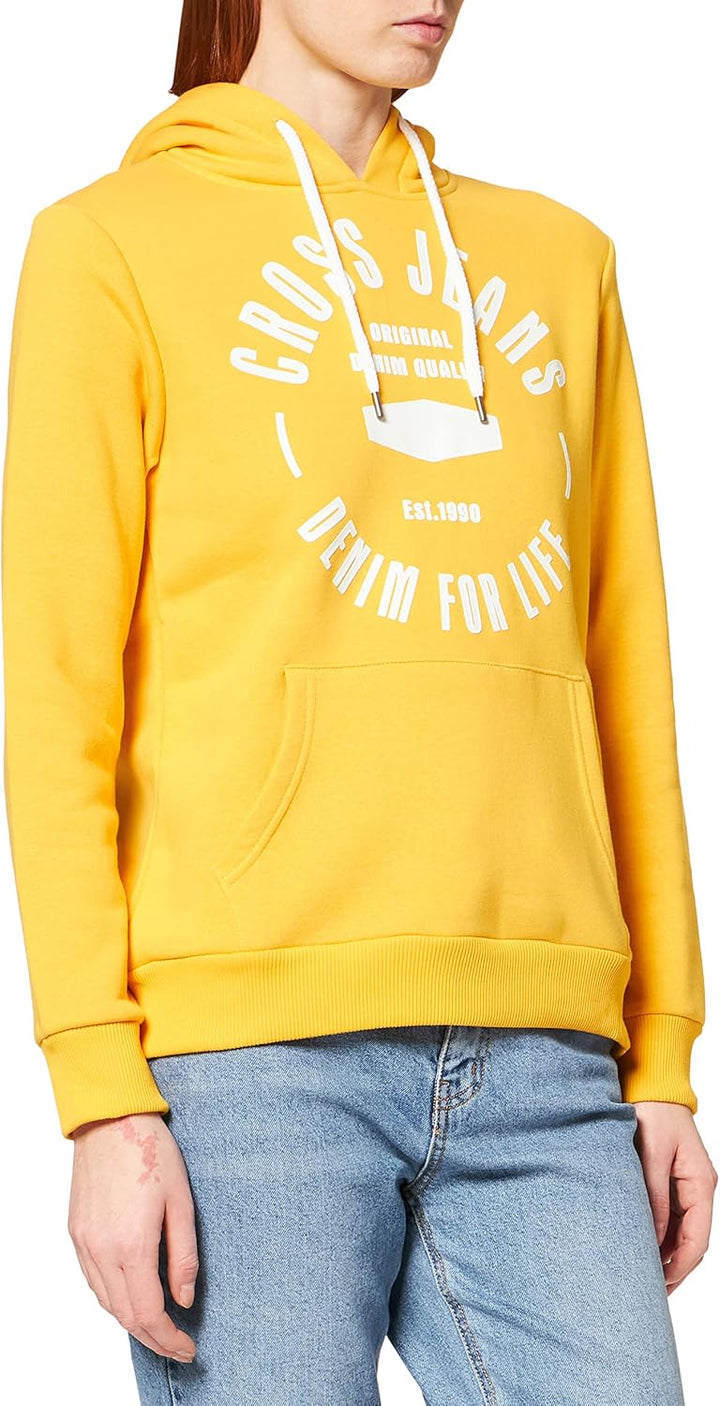 Cross Damen Sweatshirt XS Dark Yellow, XS Dark Yellow