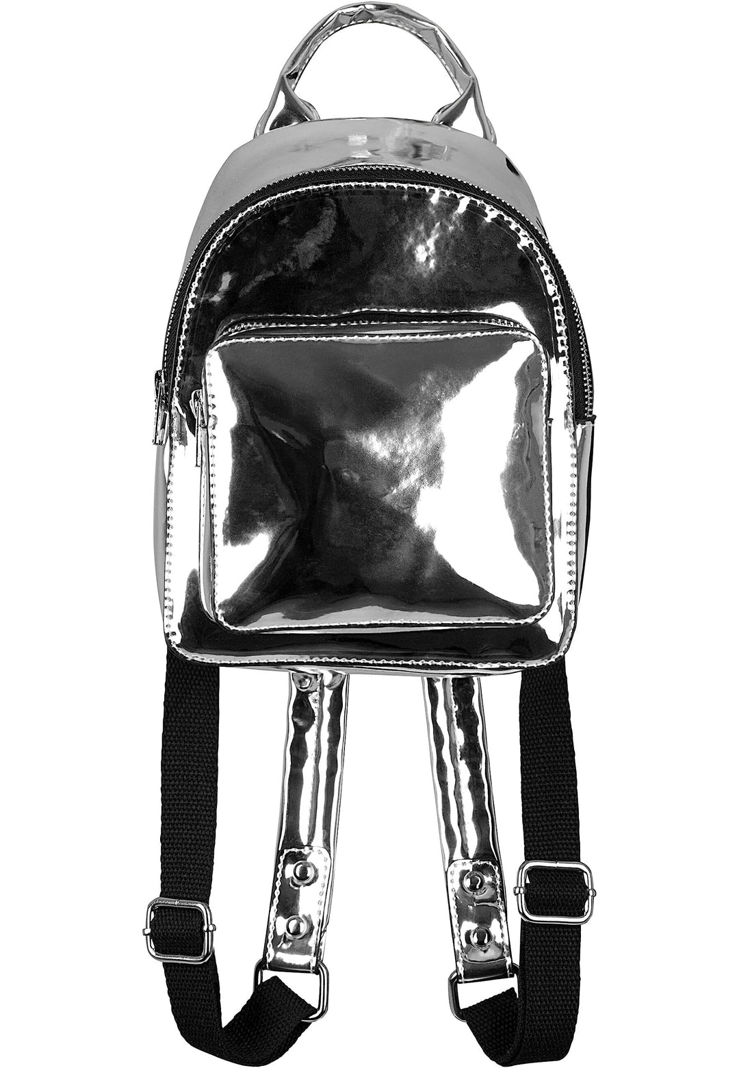 Urban Classics Unisex Tb1478-mini Metallic Backpack Tasche (1er Pack) Einheitsgrösse Silver, Einheit