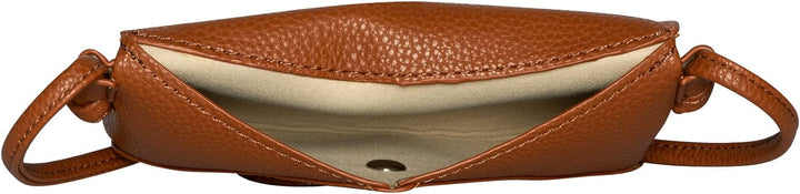 TOM TAILOR Damen Velina Umhängetasche ohne Reissverschluss Cognac, Cognac