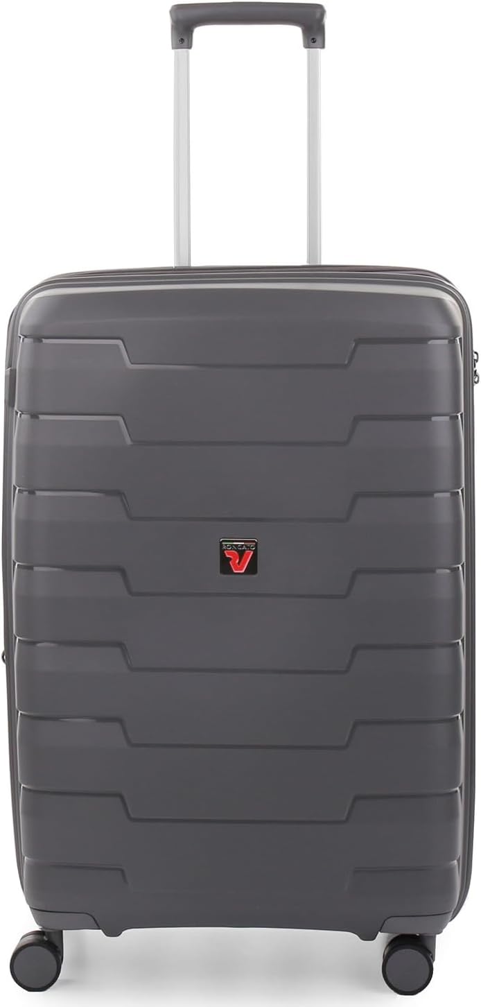 RONCATO Skyline Mittelgrosser Koffer 70 cm Erweiterbar - Anthrazit Anthrazit 70x46.5x28/33, Anthrazi