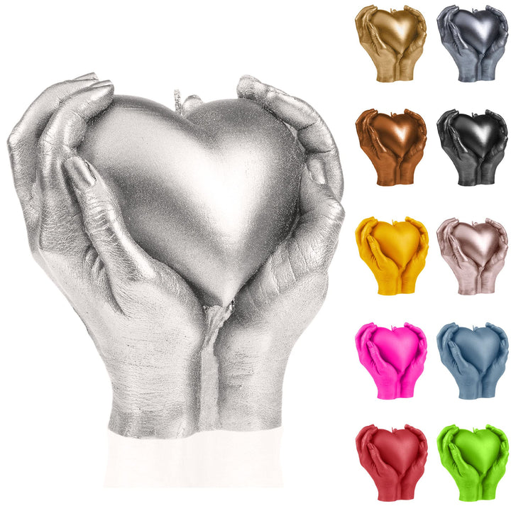 Candellana Hand LOVE Edition Kerze - Kerze für Valentinstag -Valentinstag Kerzen - Geschenkidee - Ke