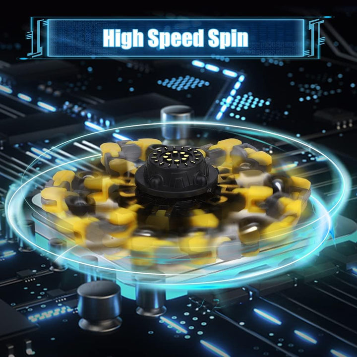 15PCS Roboter Fidget Spinner, DIY Verformbare Fingerspitze Gyro Hand Finger Spinning Schreibtisch Sp