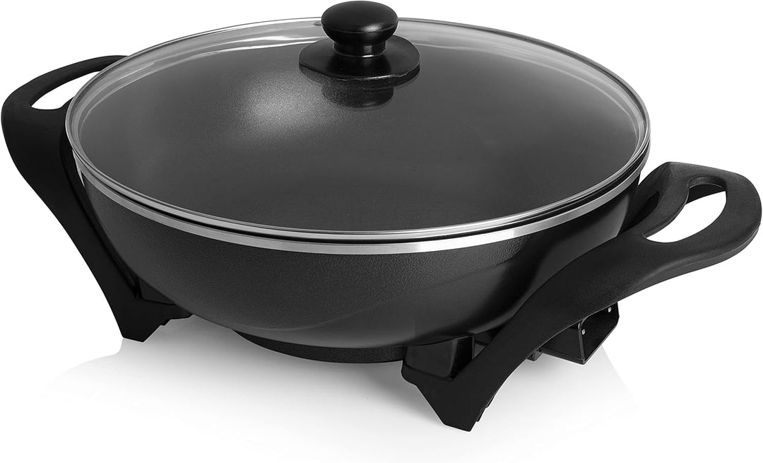 Tristar PZ-9130 Elektro-Wok - 4,5L Volumen - 33 cm Durchmesser - 1500 W 33 cm ø, 33 cm ø