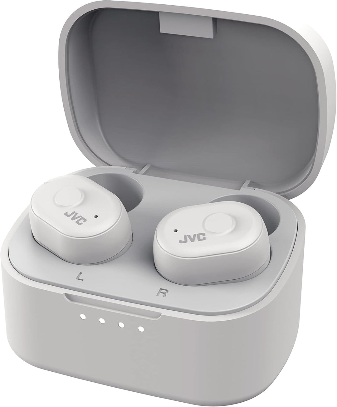 JVC HA-A11T Marshmallow True Kabellose Ohrhörer mit Mikrofon, Weiss, weiss