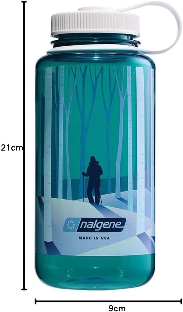 Nalgene Kunststoffflaschen 'Everyday WH' Blau/Weiss 118 ml, Blau/Weiss 118 ml