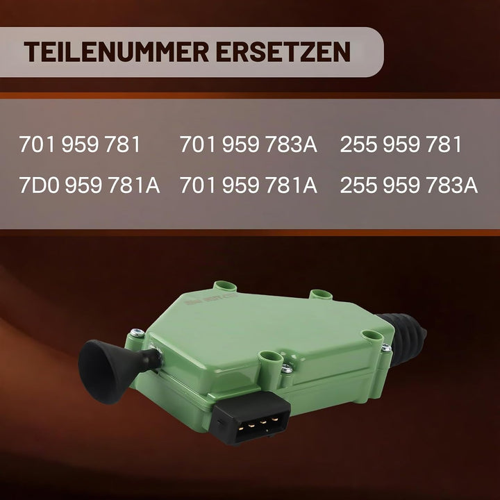 2 Stück Stellmotor mit Zentralverriegelung ZV 4-Polig Stellelement Zentralverriegelung passend für 1