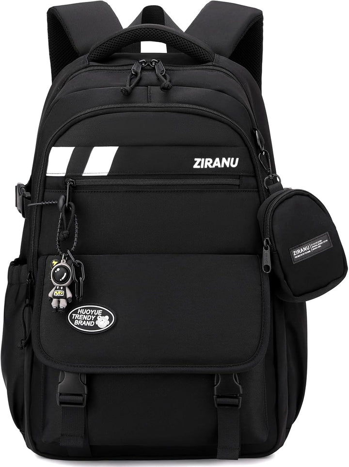 Amythe Schulrucksack Jungen Teenager, Gross Rucksack Schule Lässiger Oberstufe Schulranzen Wasserabw
