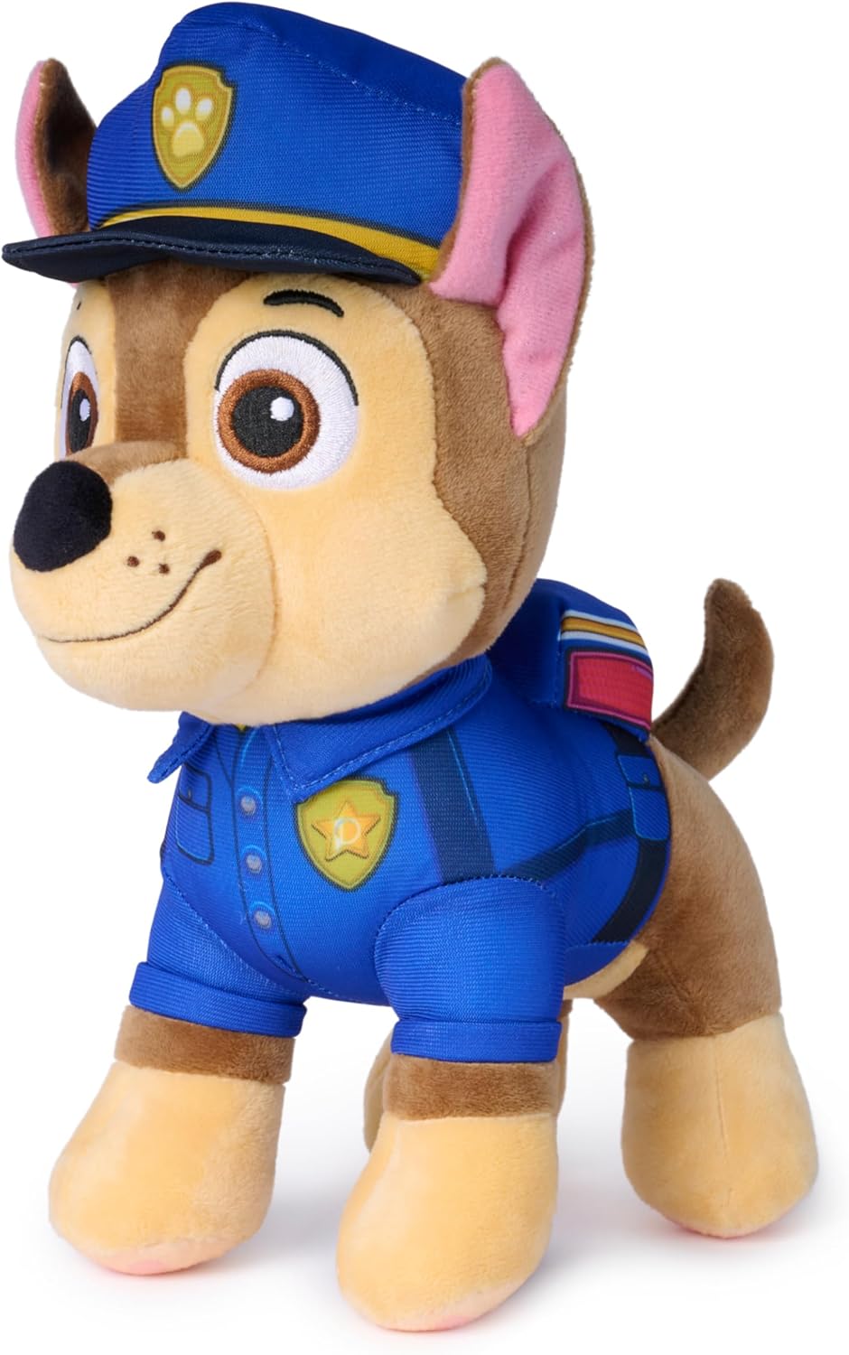 PAW PATROL - Search & Rescue: 25 cm Chase Plüsch in Search & Rescue Uniform mit Zubehör, Spielzeug f