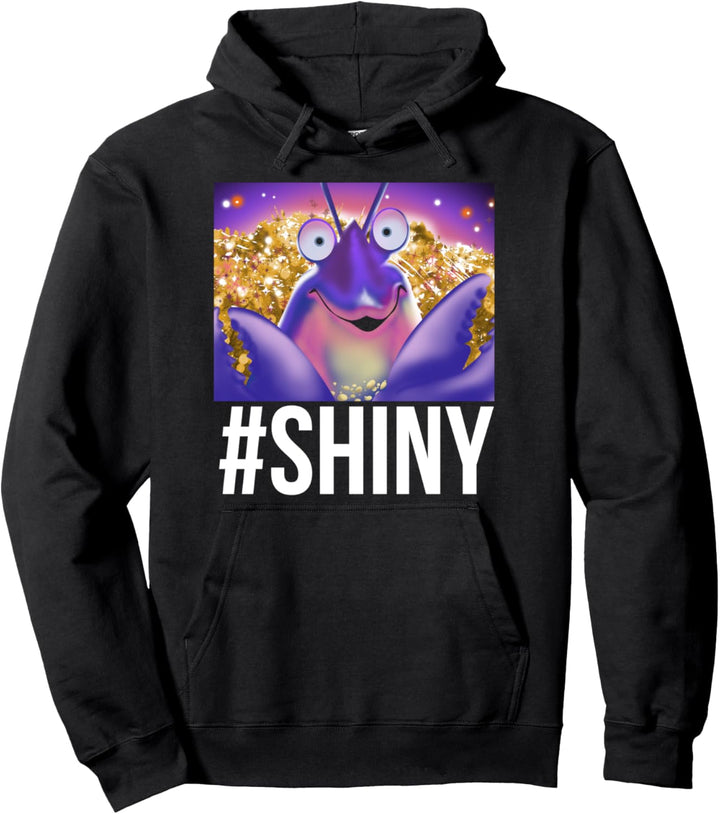 Disney Moana Tamatoa Hashtag Shiny Portrait Pullover Hoodie