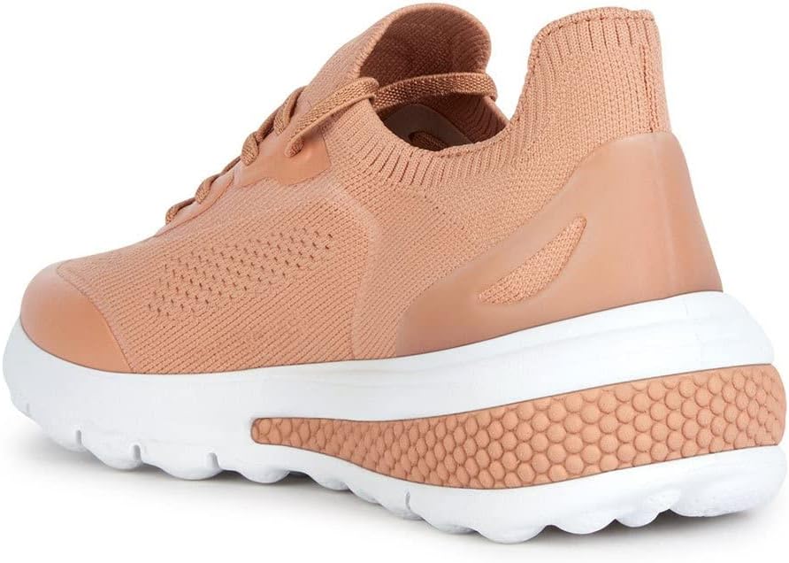 Geox Damen D Spherica Actif Sneaker 35 EU Peach, 35 EU Peach