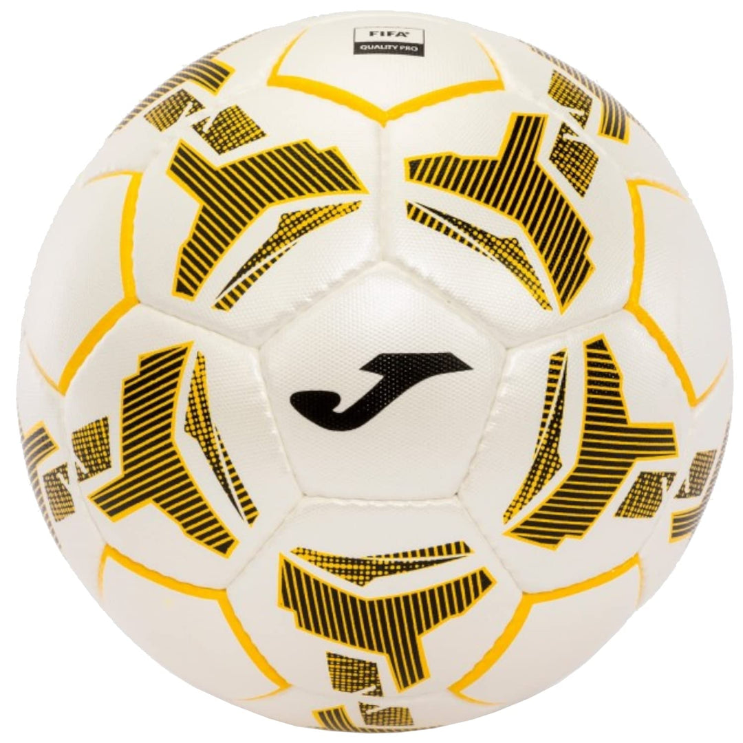 Joma Flame III FIFA Quality Pro Ball 400855220, Unisex Footballs, White, 5 EU