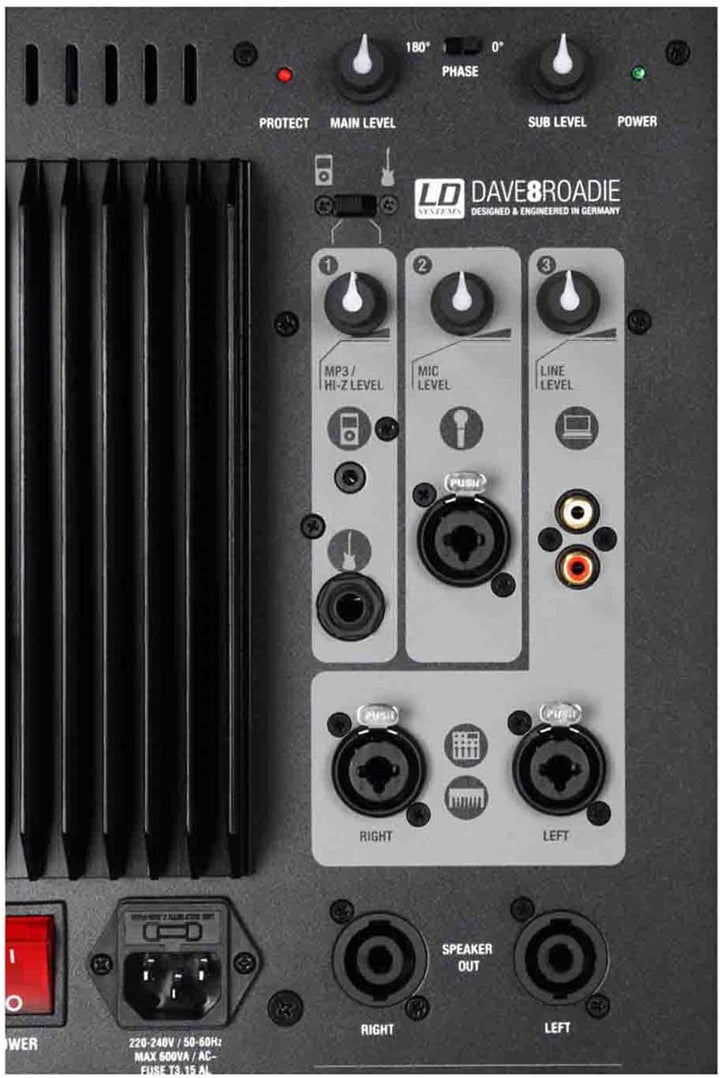 LD Systems Dave 8 Roadie LD Systems DAVE 8 XS Weiss, LD Systems DAVE 8 XS Weiss