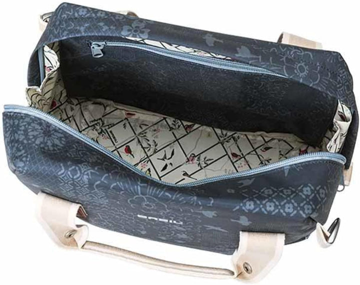 Basil Bohème Citybag KF – Lenkertasche – wasserabweisendes Polyester – inkl. KF Adapterplatte – 8 Li