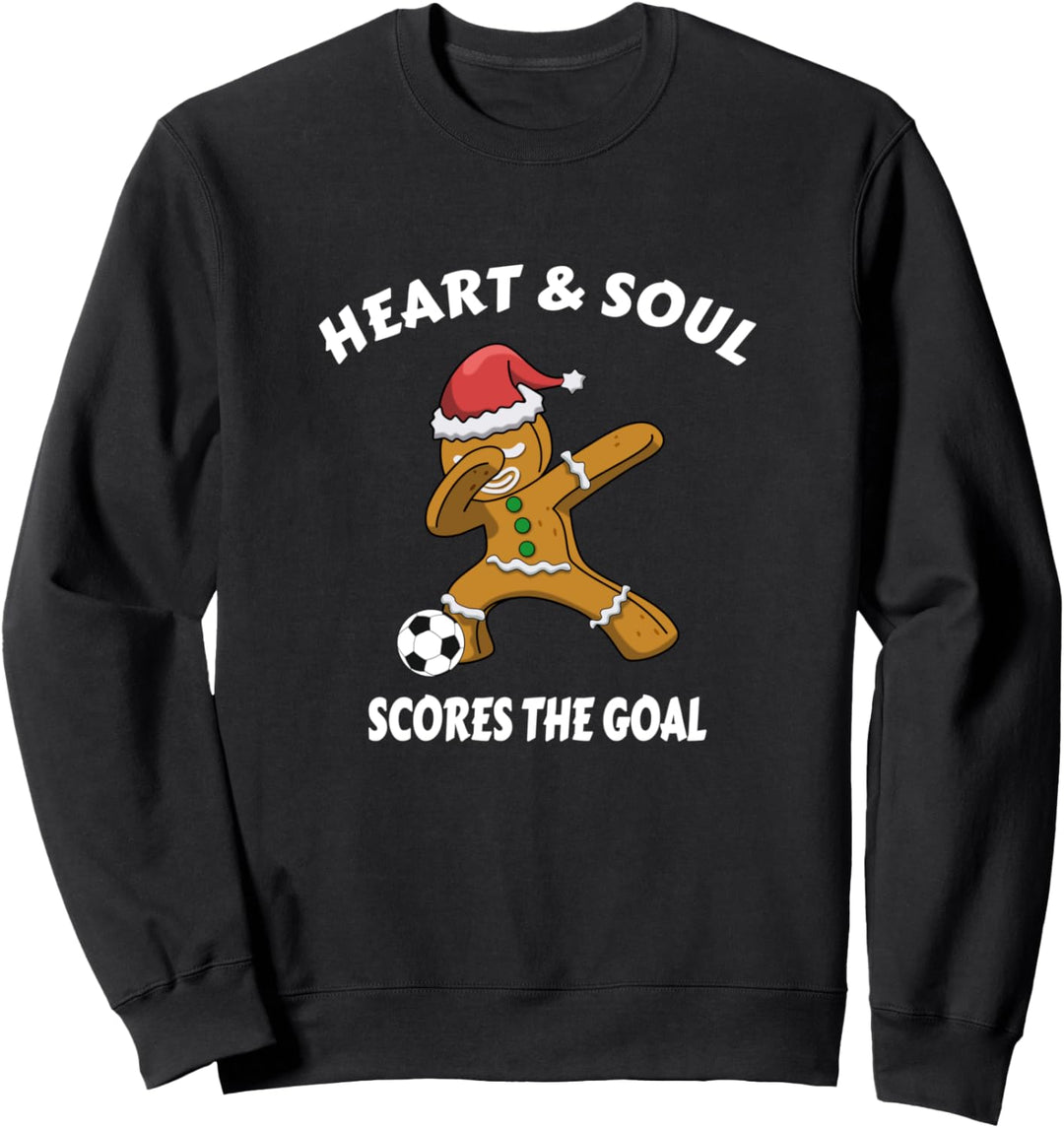 Das ist mein Weihnachtspyjama, Fussball, Weihnachtsbeleuchtung Sweatshirt