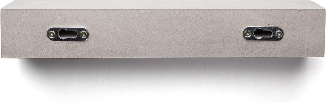 Buchenbusch urban design Schlüsselbrett mit Ablage aus Beton Light Edition 33x6x5 cm, Schlüsselboard