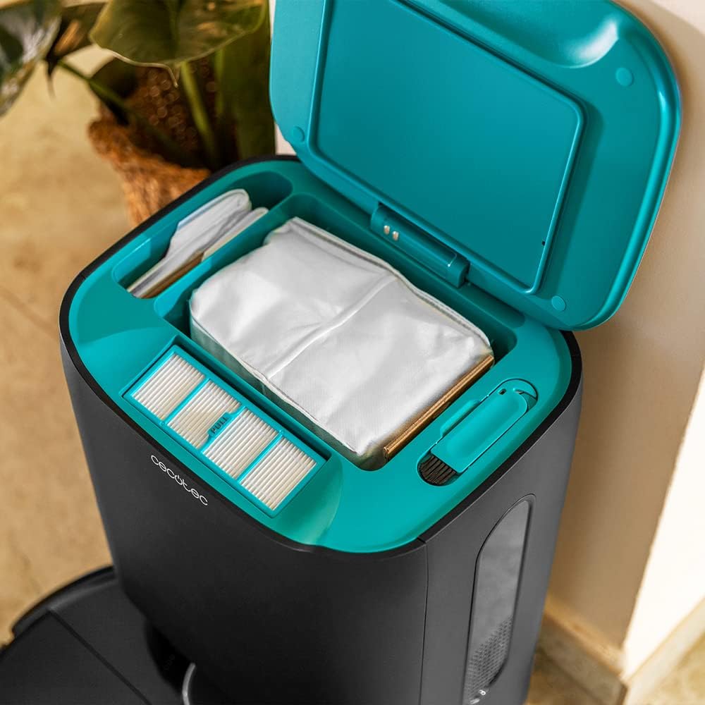 Cecotec Selbstreinigende Basis Conga Home 10000. Kompatibel mit den Serien 8000 und 9000, Automatisc
