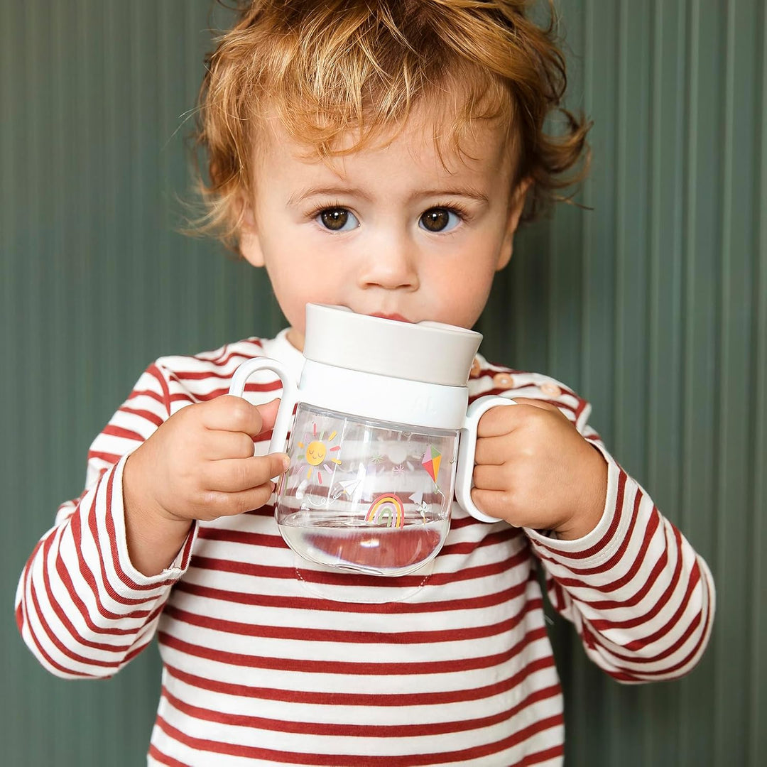 Mepal - Babygeschirr Set Mio Little Dutch - Inklusive auslaufsicherem Trinklernbecher, Kinderteller