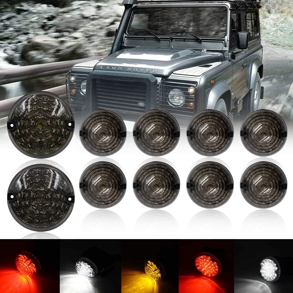 NSLUMO 10 Stück die Kompletten Lichtkits Anzeige Hinten Rückleuchte Nebel & Rückwärts & Vorderseite