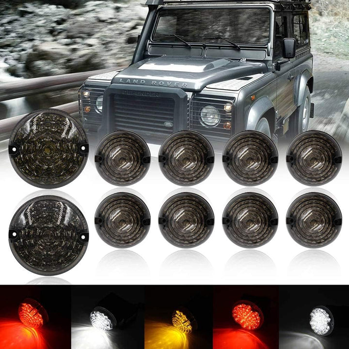 NSLUMO 10 Stück die Kompletten Lichtkits Anzeige Hinten Rückleuchte Nebel & Rückwärts & Vorderseite