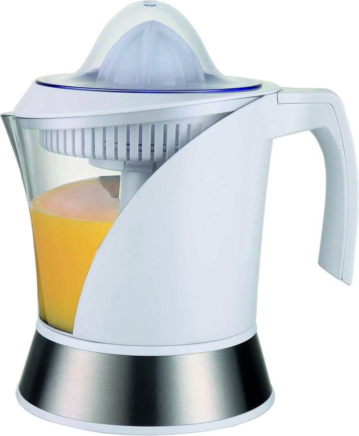 Bastilipo – 40-W-Entsafter mit 1-Liter-Krug, Weiss/Stahl, Modell EX-40B, Weiß