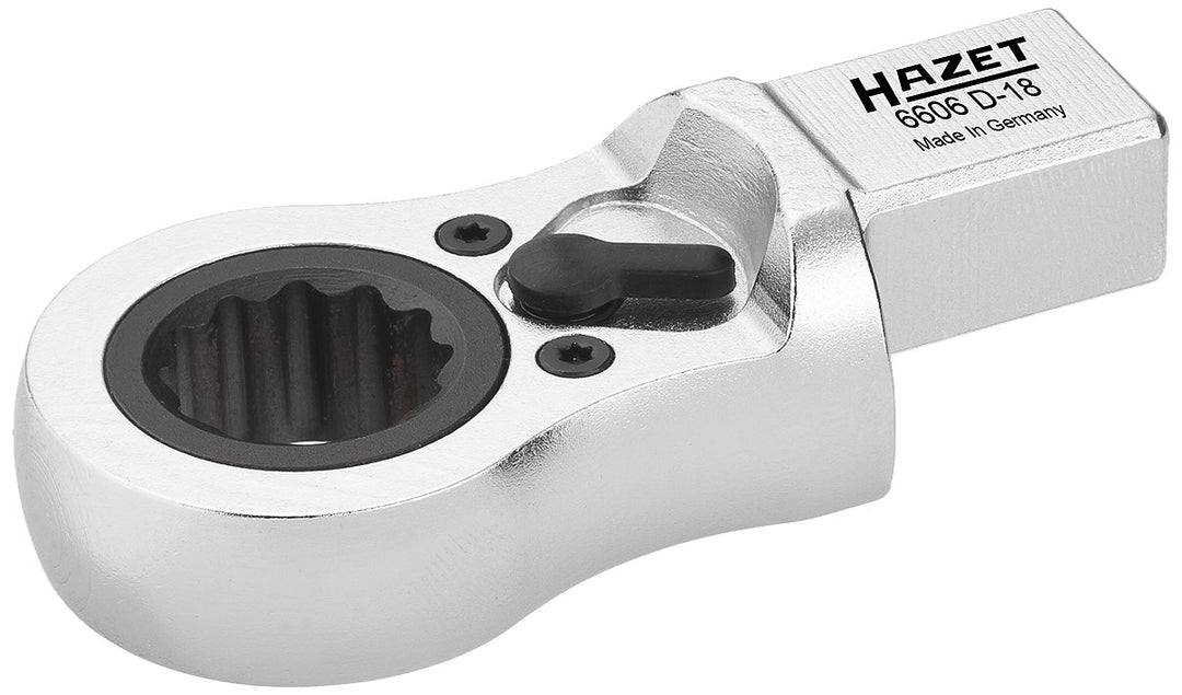 Hazet Einsteck- Ringratschenschlüssel 18mm 14x18mm 18 mm/14 x 19, 18 mm/14 x 19
