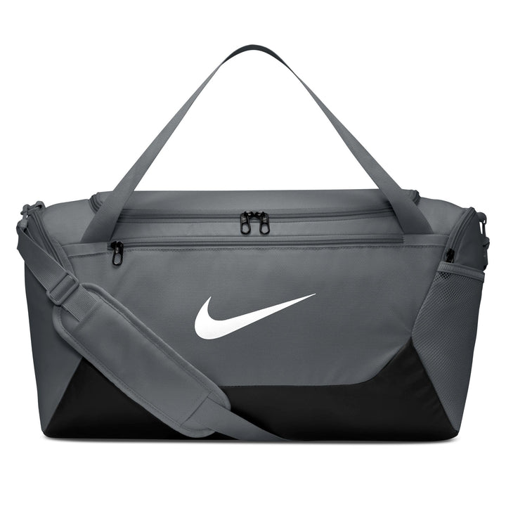 Nike Unisex Brsla S Duff - X Sporttasche Einheitsgrösse Smoke Grey/Black/White, Einheitsgrösse Smoke