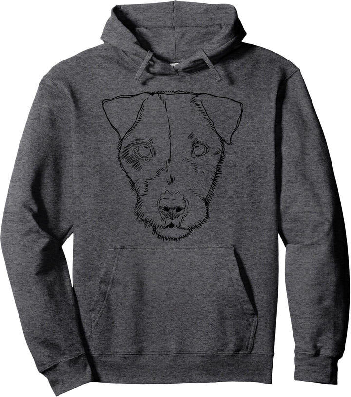 Hund Parson Russell Terrier Pullover Hoodie