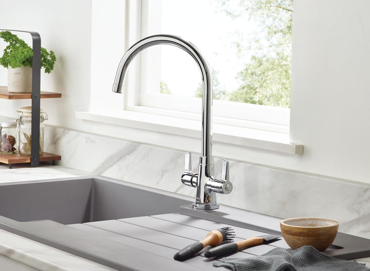 Bristan EC SNK EF C Echo Easyfit Sink Mixer by Bristan Chrome, Chrome